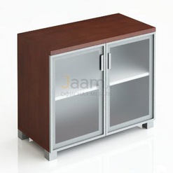 Кабинет руководителя Офисный шкаф стеклянный для документов 227