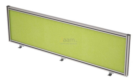 Мебель для персонала Барьер в алюминевом профиле фронтальный 9БТ.0407.6