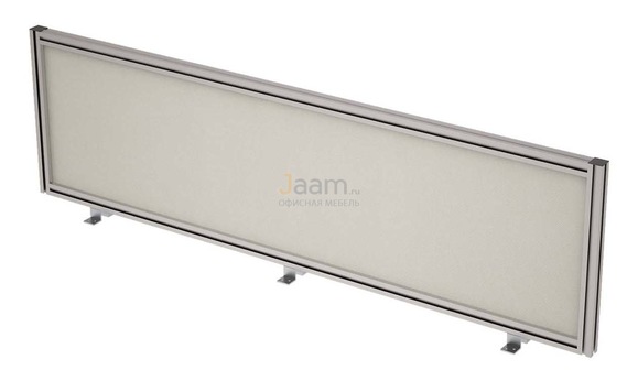 Мебель для персонала Барьер в алюминевом профиле фронтальный 9БТ.0407.6