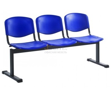 Офисный стул Изо многоместный (Изо3)