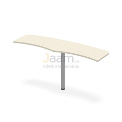 Мебель для персонала Брифинг-приставка ПК-СТС-ПР163х51БР/Т