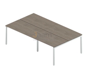 Мебель для персонала Двойная группа сдвоенных столов RM-1(x4)+F-55