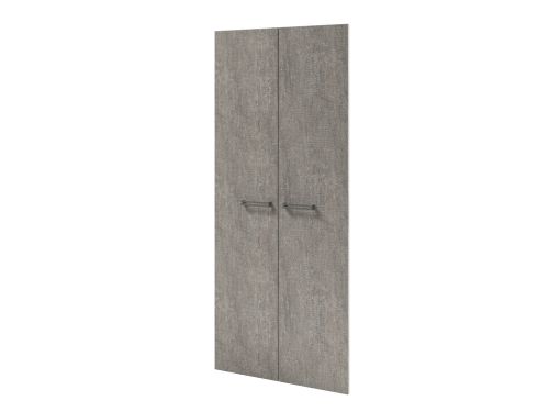 Двери высокие Solution D-030 395x18x1792 (Бетон/Кашемир)