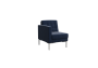 Секция с подлокотником одноместная FR-SP-01 (R)