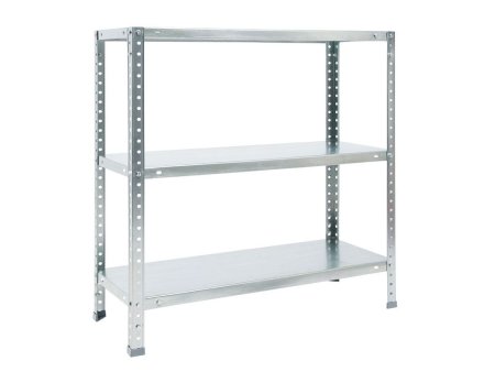 Стеллаж ES 75KD/75x30/3 оцинкованный (Серый)