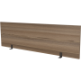 Экран для стола Аргентум-МП СМЭ25-20 2000x25x350
