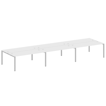 Рабочая станция на 6 раб. мест Metal System Style БП.СМ-6.5 5400x1475x750