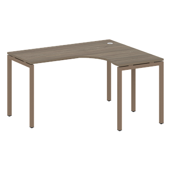 Стол криволинейный правый Metal System Style БП.СА-3 Пр 1400x1200x750