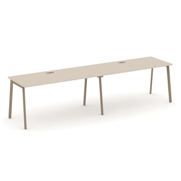 Рабочая станция 2 места ES.RS-2.4-LP (3160х730х750)