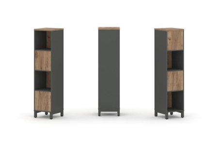 Набор стеллажа 2-х сторонний, 4 яруса SN.NSD-411 (387х400х1615)