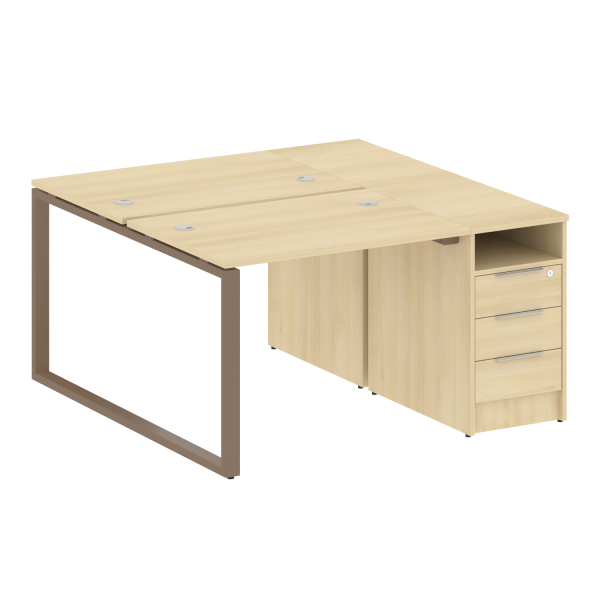 Рабочая станция Metal System Style БО.РС-СТП-2.1 1412x1475x750