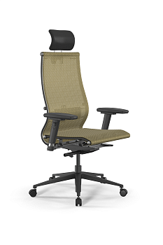 Кресло для руководителя Метта SynchroSit 10 B2-107D - T /Km00/Nb00/D03P/H3mL-2D(M23.B11.G19.W02)