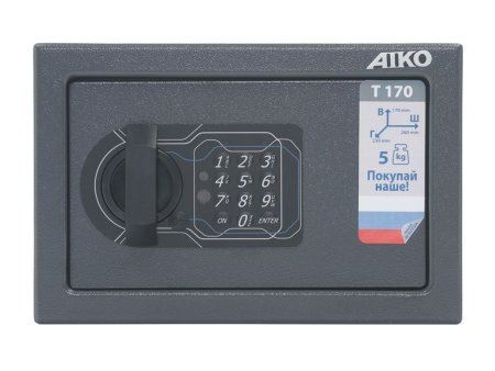 Мебельный сейф AIKO Т-170 EL (Графит)