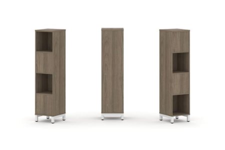Набор стеллажа 2-х сторонний, 4 яруса SN.NSD-411 (387х400х1615)