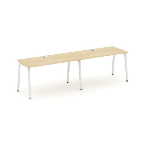 Рабочая станция 1 сторонняя SN-4A.ORS-004 (3160х600х750) (Акация Лорка/Металл Белый)