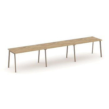Рабочая станция 3 места ES.RS-3.3-LP (4140х730х750)