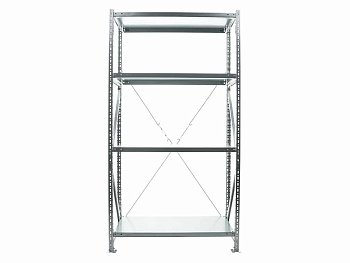 Стеллаж MS U 200/100x50/4 (Нагрузка на полку 300)