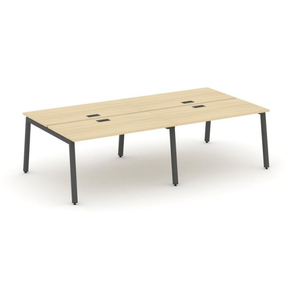 Рабочая станция 2-х сторонняя SN-5A.DRS-054 (3160х1632х750) (Акация Лорка/Металл Антрацит)