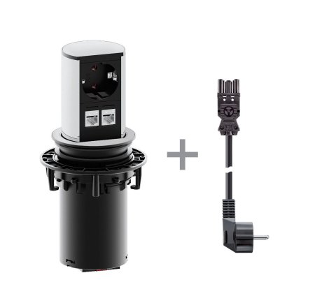 ELEVATOR 1x220V+2Cat5e+ кабель (АЛЮМИНИЙ)