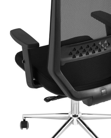 Кресло офисное TopChairs Names черный (Компьютерное кресло Names черный)