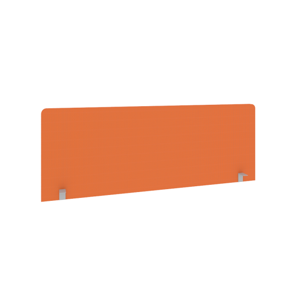 Экран тканевый Nova S В.ТЭКР-3 Ткань 1200x22x450 (Оранжевый)