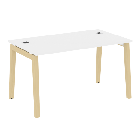 Стол руководителя на деревянных опорах Onix Wood Direct OW.SRR-3.8 1380x800x750
