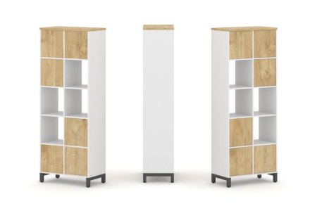 Набор стеллажа 1 сторонний, 5 ярусов SN.NS-521 (754х400х1982)