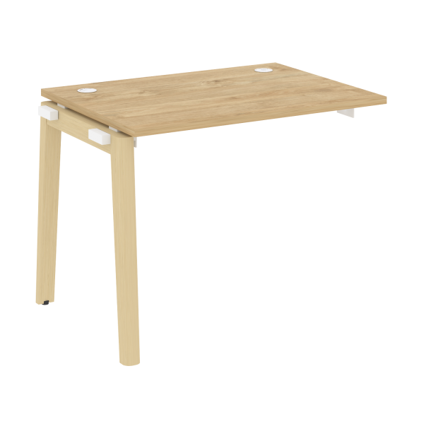 Наборный элемент рабочей станции на деревянных опорах Onix Wood OW.1.NRS-1.7 980x720x750