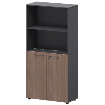 Шкаф высокий комб. Кортез СМШ48.28F.28S 792x380x1595