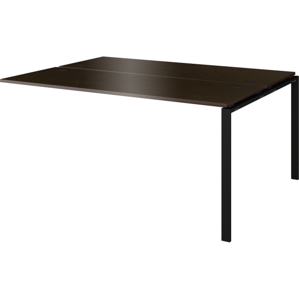 Модуль двойной на 2 рабочих места Арго-М АМБЭ-005 1800x1496x760 (Дуб венге/Антрацит)