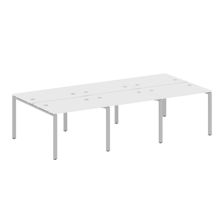 Рабочая станция на 6 раб. мест Metal System Style БП.СМ-6.1 3000x1475x750