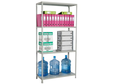 Стеллаж MS Standart 200KD/100x50/4 (Серый)