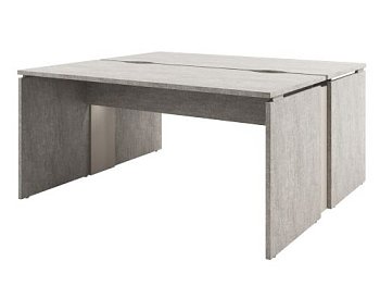 Стол-тандем письменный Solution D-26 1600x1432x750